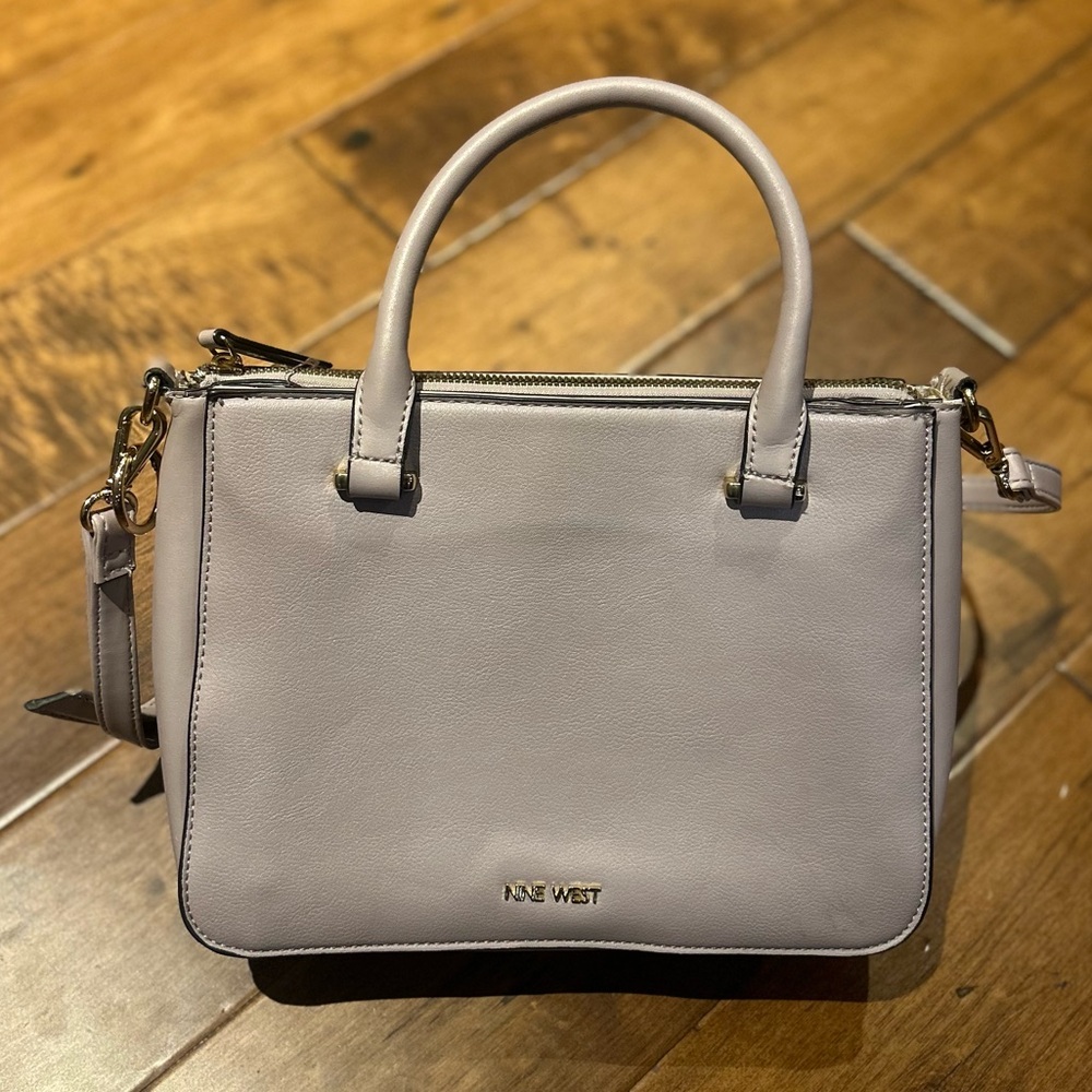 Nine West Lilac Handbag with Shoulder Strap